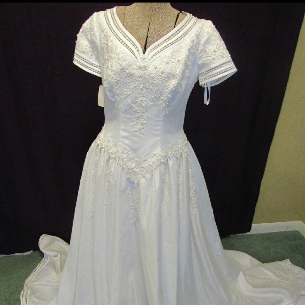 Vintage Sailor Type Wedding Dress